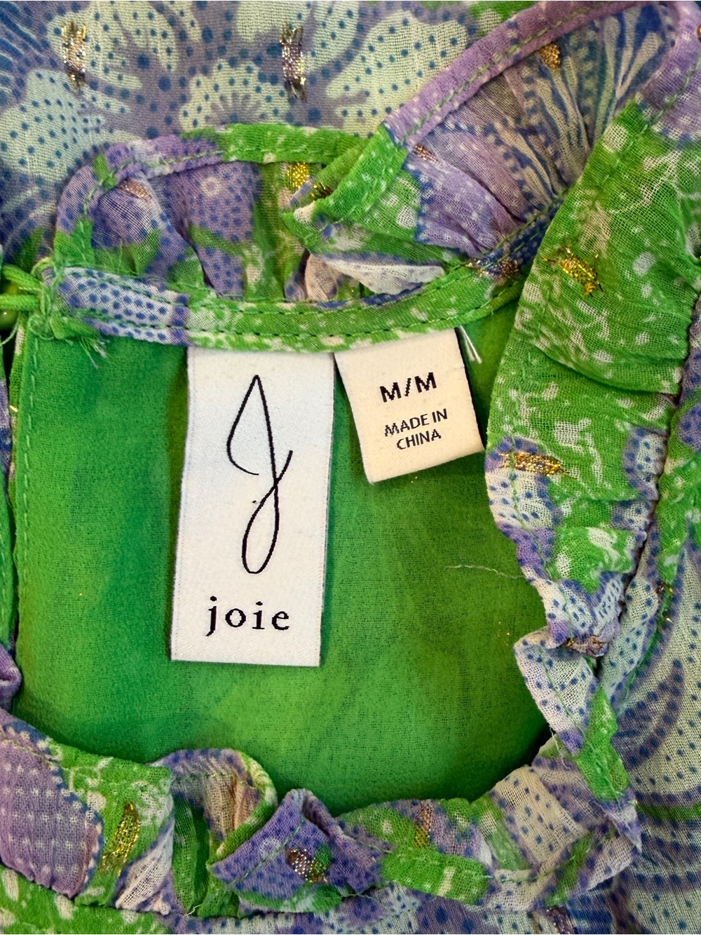 Joie Floral Top - Picture 5 of 6
